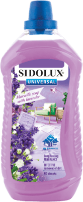 SIDOLUX UNIVERSAL soda power marseilské mýdlo s vůní Levandule 1l