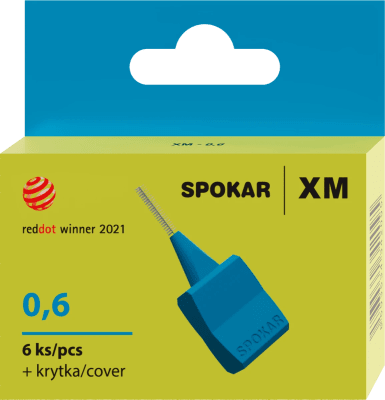 MEZIZUBNÍ KARTÁČEK XM 0,6 - 6ks