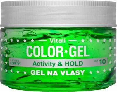 Color gel na vlasy zelený Kopřiva 190ml