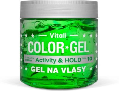 Color gel na vlasy zelený Kopřiva 390ml