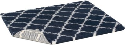 Vetbed protiskluz / Drybed modrá s mřížkou 150 x 100 cm, vlas 30 mm