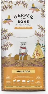 Vzorek Harper and Bone Dog Adult Large & Medium divoké hory 100 g