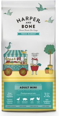 Vzorek Harper and Bone Dog Adult Mini čerstvé z trhu 100 g