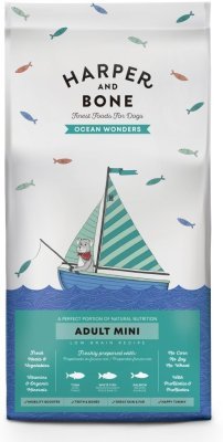 Vzorek Harper and Bone Dog Adult Mini divy oceánu 100 g