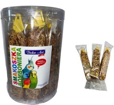 Tyčinka malý papoušek bonboniéra Dako (12 ks)