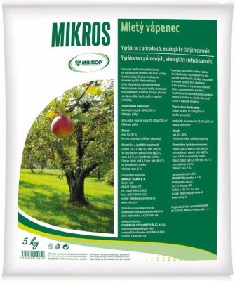 Vápenec mletý 5 kg