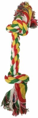 Lano bavlna 2 uzly 18 cm