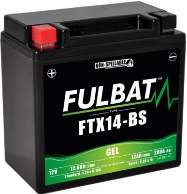 Gelová baterie FULBAT 550923 FTX14-BS GEL (YTX14-BS GEL) (700.550923)