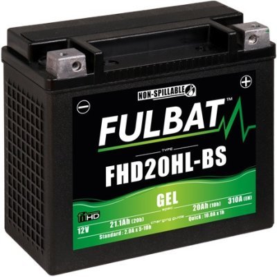 Gelová baterie FULBAT 550881 FHD20HL-BS GEL (Harley.D) (YHD20HL-BS GEL) (700.550881)