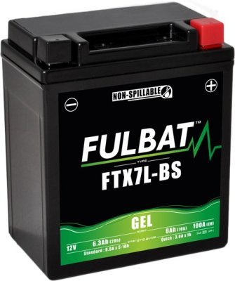 Gelová baterie FULBAT 550920 FTX7L-BS GEL (YTX7L-BS GEL) (700.550920)