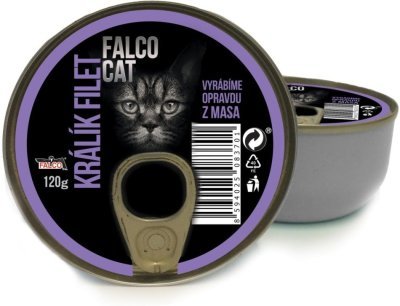 FALCO CAT králík filet, konzerva 120 g