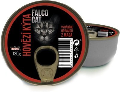 FALCO CAT hovězí kýta, konzerva 120 g