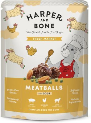 Harper and Bone Dog čerstvé z trhu, kapsa 300 g