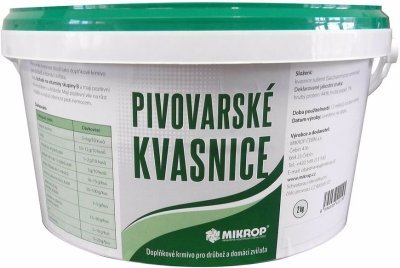 Pivovarské kvasnice Mikrop 2 kg