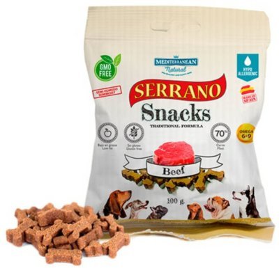 Serrano Snack Dog Beef 100 g