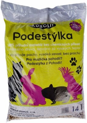 Dřevěná podestýlka Agrolit 14 l
