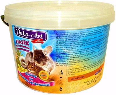Minerální písek činčila, osmák Dako 4,5 kg