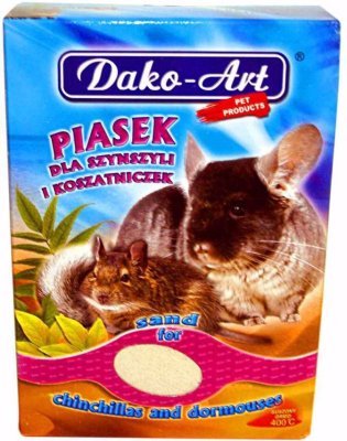 Minerální písek činčila, osmák Dako 1,5 kg