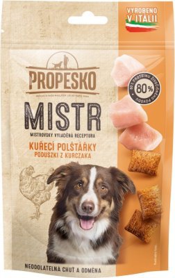 Propesko Dog Mistr křupavé kuřecí polštářky 60 g