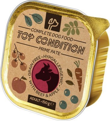 Top Condition Dog Beef & Apple paté 150 g