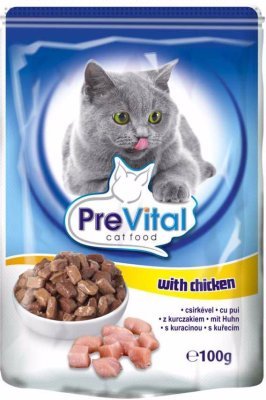 PreVital kočka kuře, kapsa 100 g