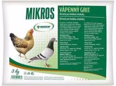 Vápenný grit Mikros 3 kg