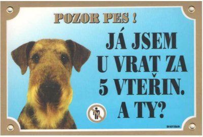Cedulka Dafiko ERDELTERIER