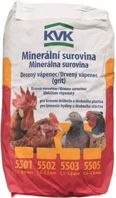 Vápenný grit KVK 25 kg