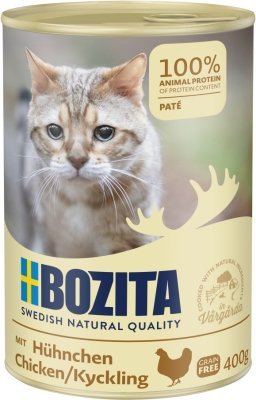 Bozita Cat paté s kuřecím masem 400 g