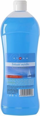 Vione tekuté mýdlo 1l MODRÉ s perletí