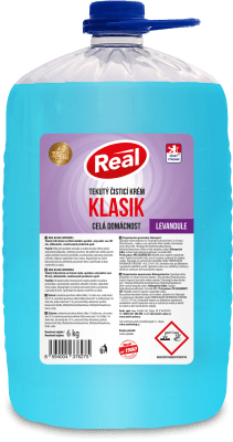 Real KLASIK Levandule 6kg, tekutý čistící krém