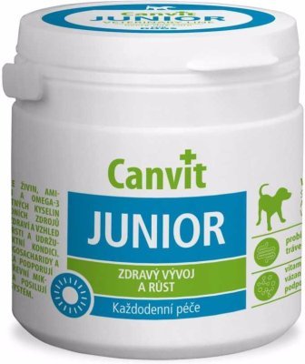 Canvit JUNIOR pes ochucený 100 g