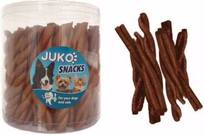 Jerky tyčinka kroucená Kuřecí JUKO Snacks (50 ks)