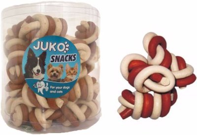 Jerky uzel Vanilka & kuřecí JUKO Snacks (25 ks)