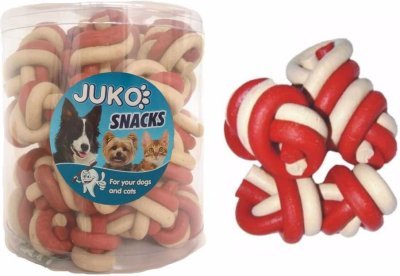 Jerky uzel Vanilka & hovězí JUKO Snacks (25 ks)