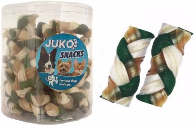 Splétaný copánek Mint JUKO Snacks (40 ks)