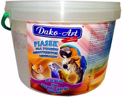 Minerální písek pták s mušlemi Dako 4,5 kg