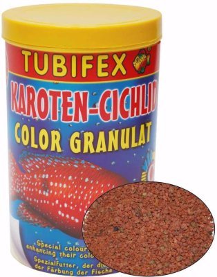Tubifex Karoten Cichlid Granulat 125 ml