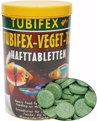 Tubifex Veget Tab 125 ml