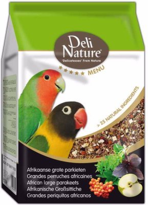 Deli Nature 5 Menu africký velký papoušek 2,5 kg