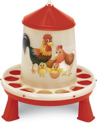 Krmítko pro drůbež s nožičkami (edice šťastné slepice) 2 kg
