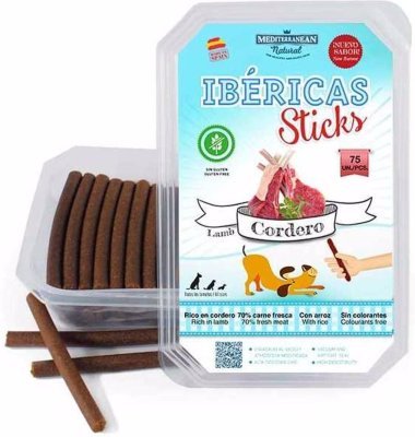 Ibéricas Sticks Dog Snack Lamb (75 ks)
