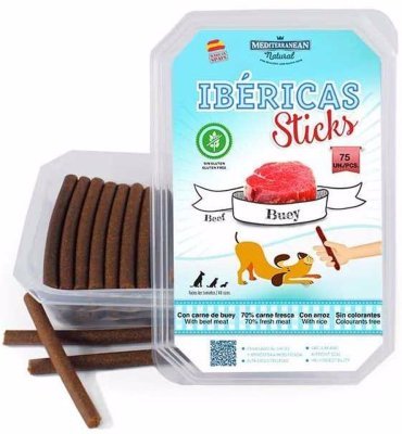 Ibéricas Sticks Dog Snack Beef (75 ks)