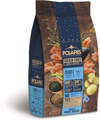Polaris Dog Adult Small losos & krůta GF 5 kg