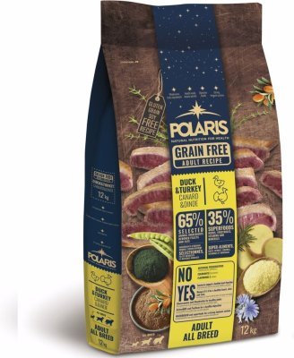 Polaris Dog Adult All kachna & krůta GF 12 kg