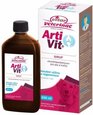 Vitar veterinae Artivit sirup 200 ml