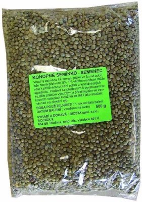 Konopné semínko 500 g
