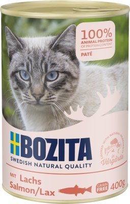 Bozita Cat paté s lososem 400 g