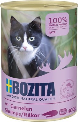 Bozita Cat paté s krevetami 400 g