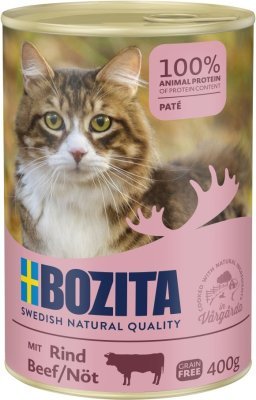 Bozita Cat paté s hovězím masem 400 g